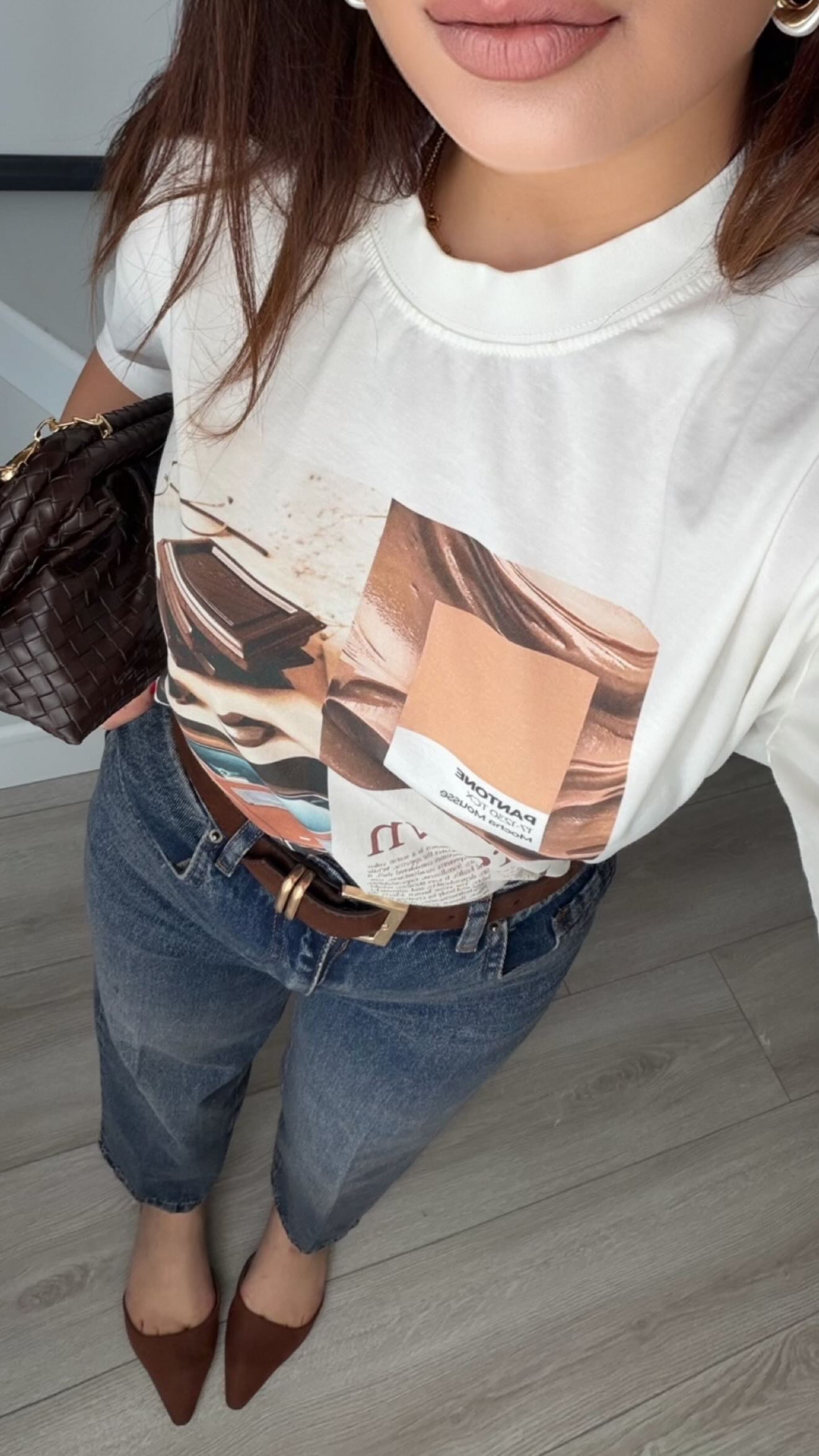 Dark Blue Skater Jeans with Suede Belt