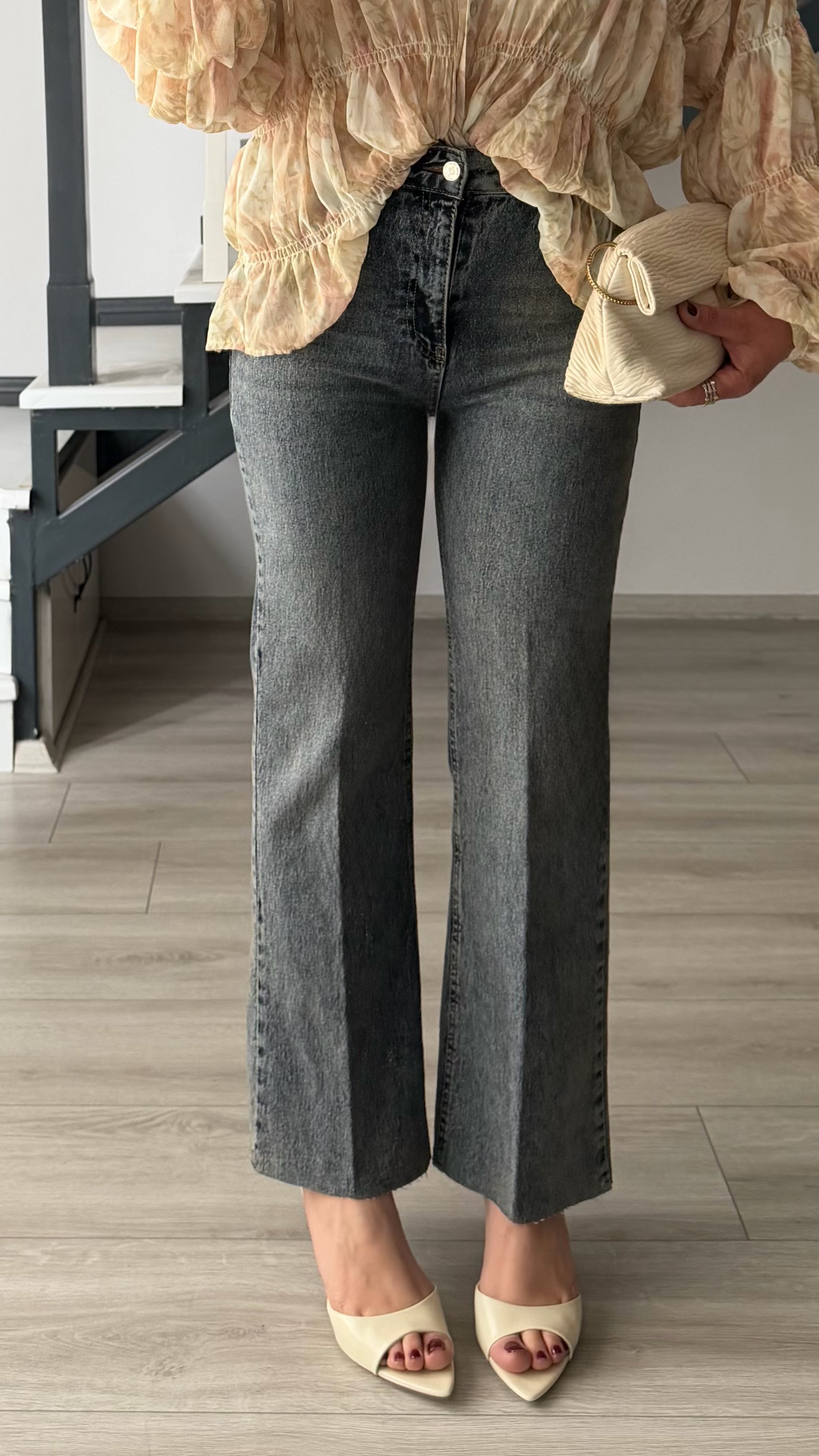 Blue Flare Jeans