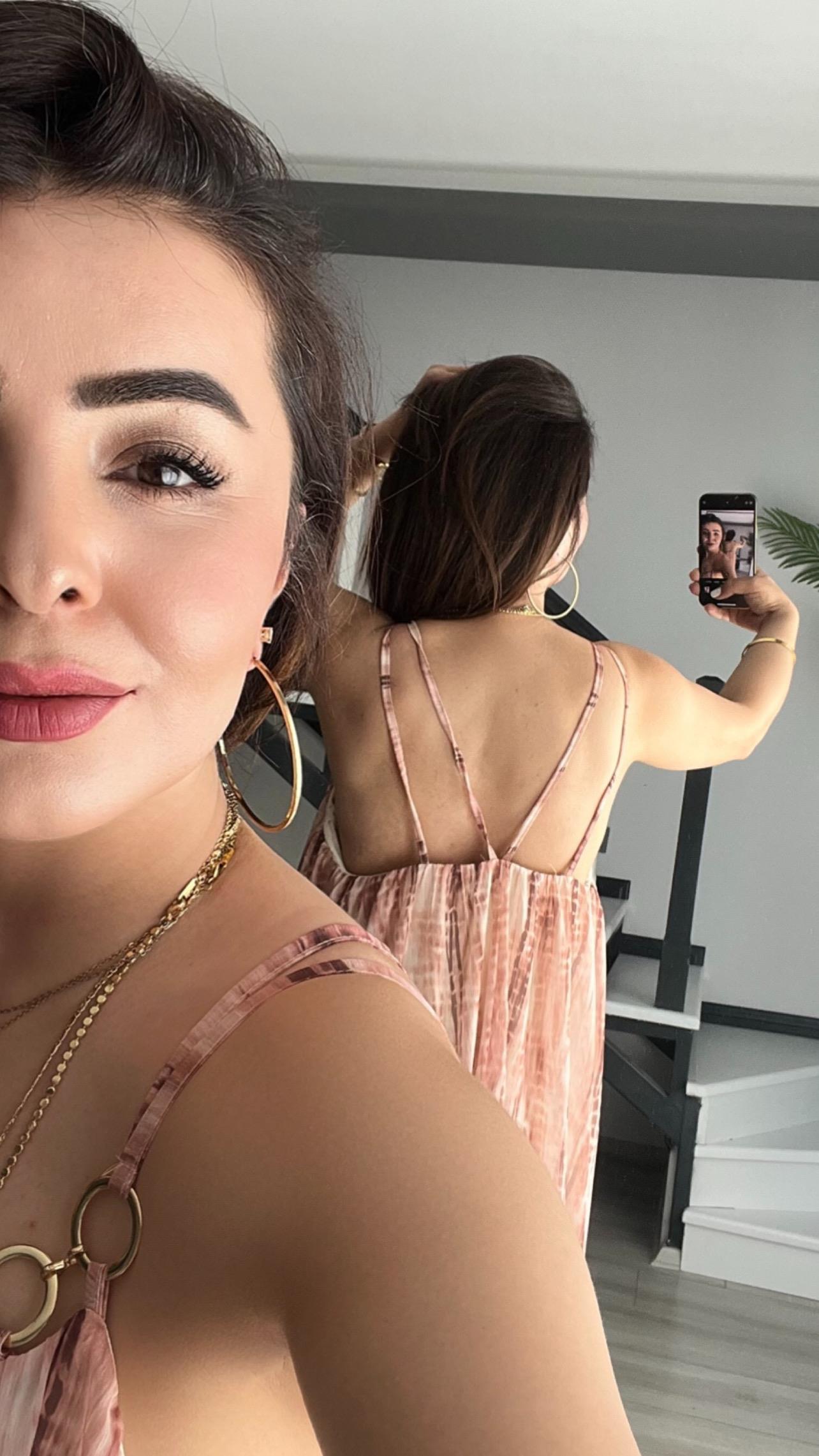 Marka Model Halkalı Batik Elbise