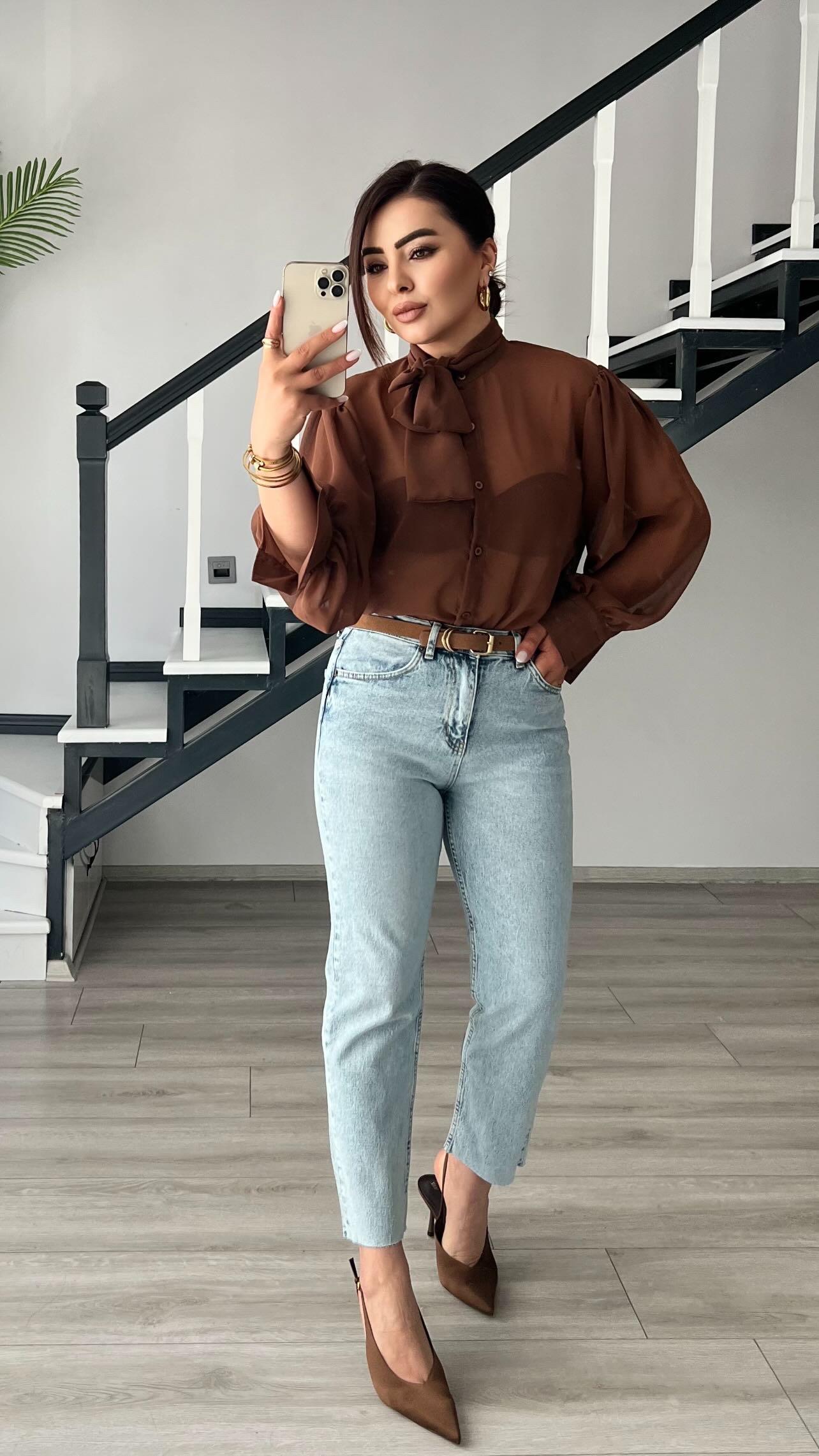 Original Brand Snow Wash Boy Fit Jeans