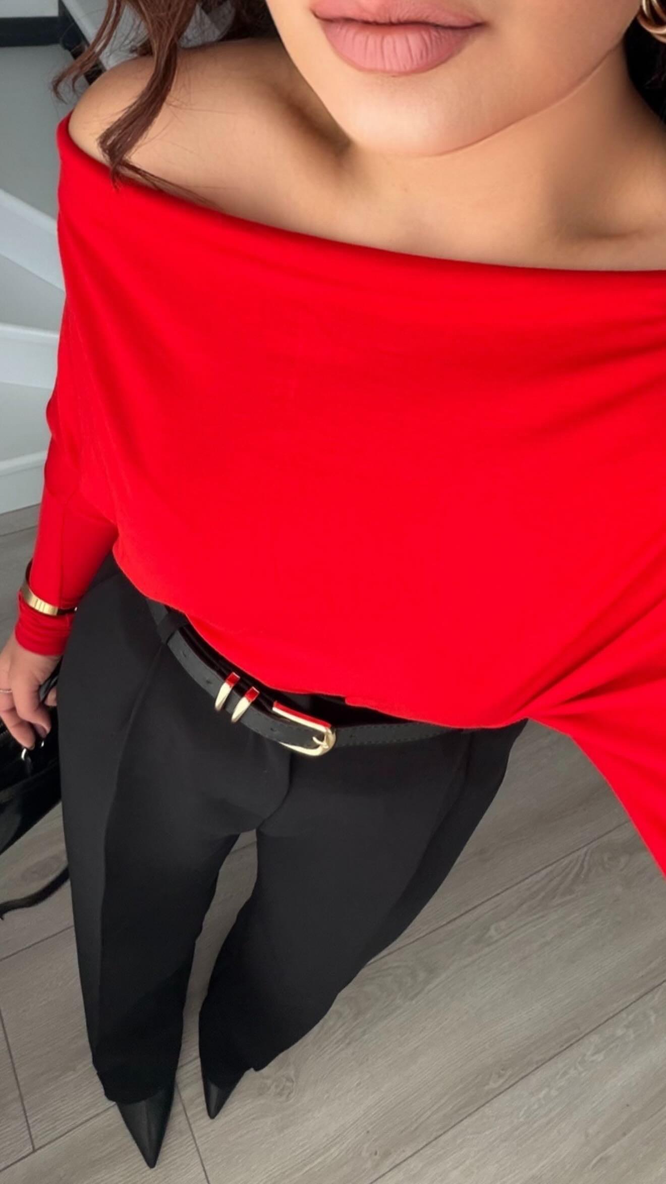 Siyah Premium Palazzo Pantalon