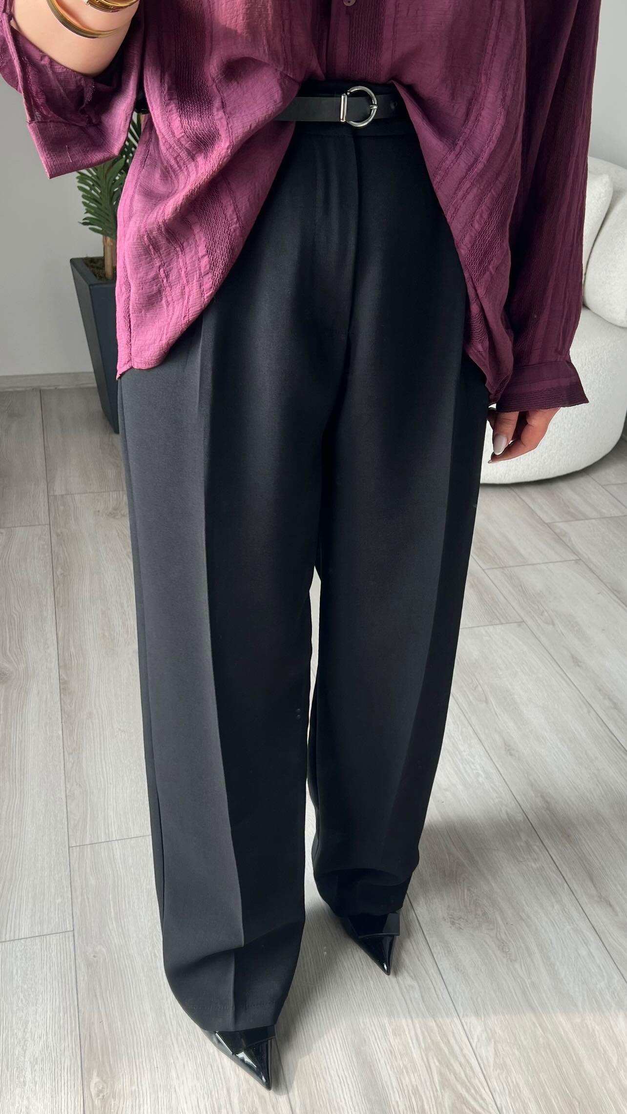 Black Premium Palazzo Pants