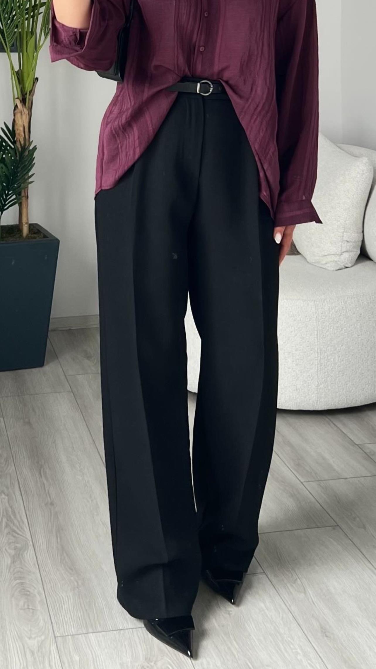 Black Premium Palazzo Pants