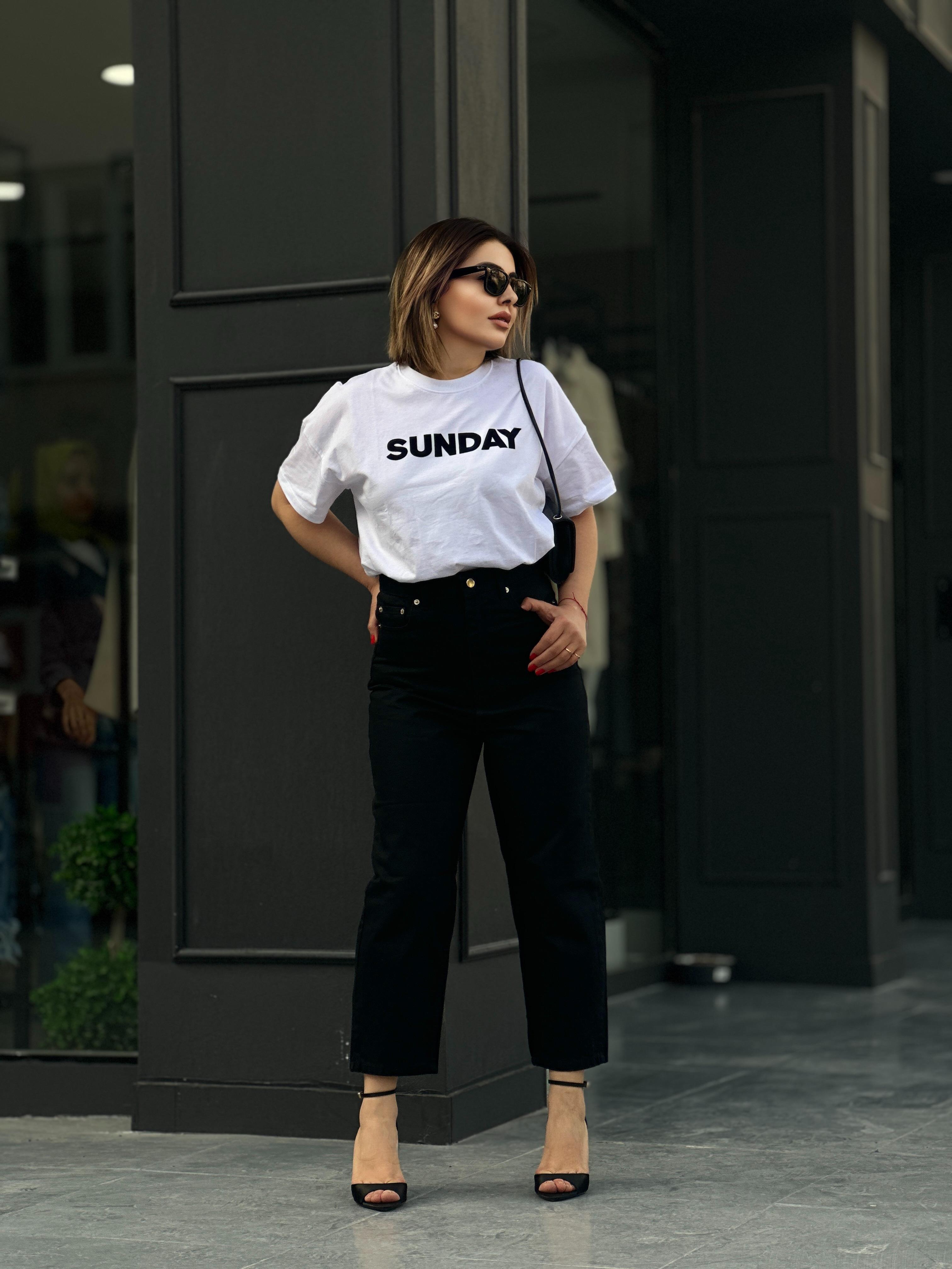 Siyah Ultra Yüksek Bel Slouchy Jean