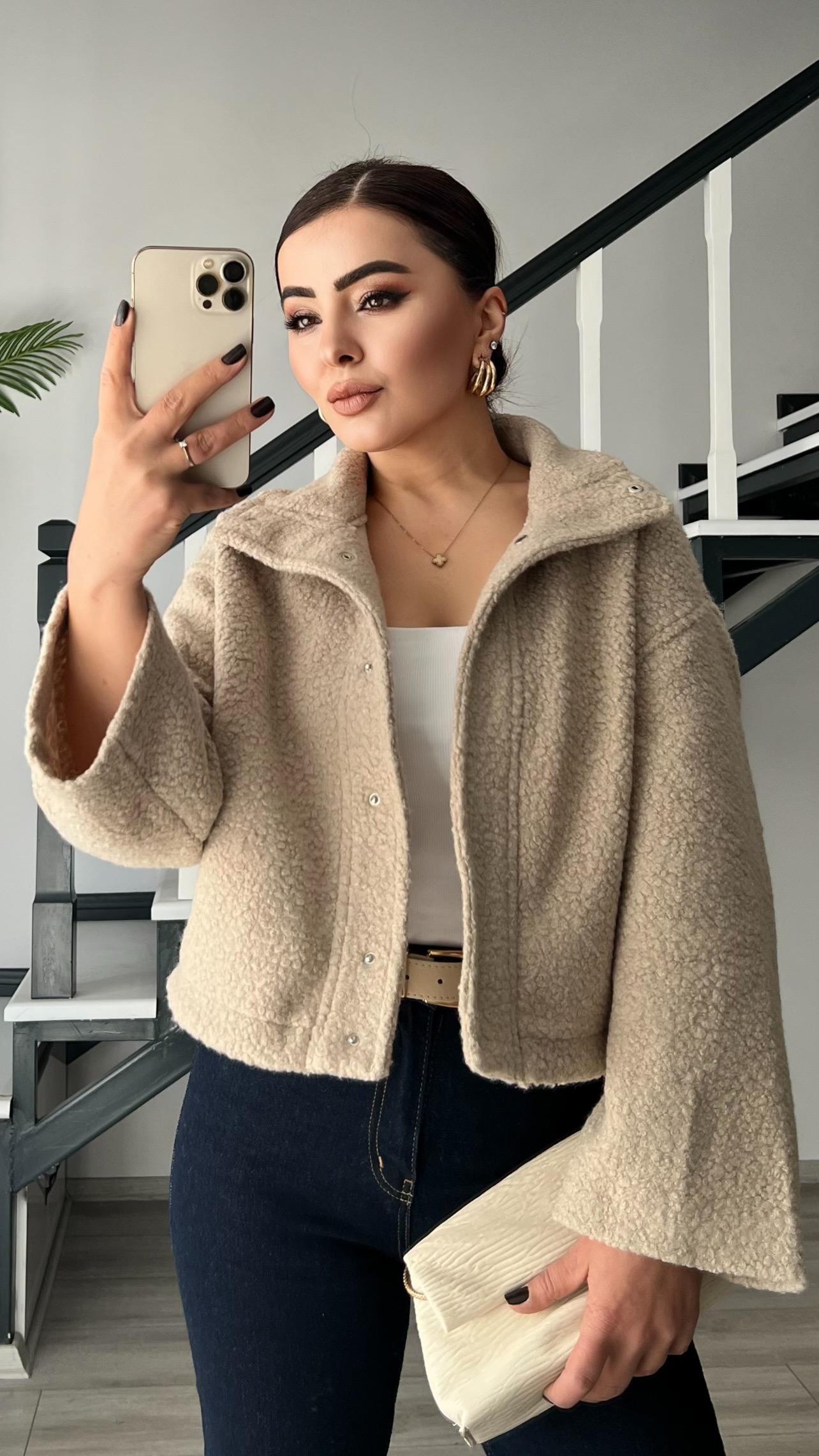 Stone Boucle Jacket