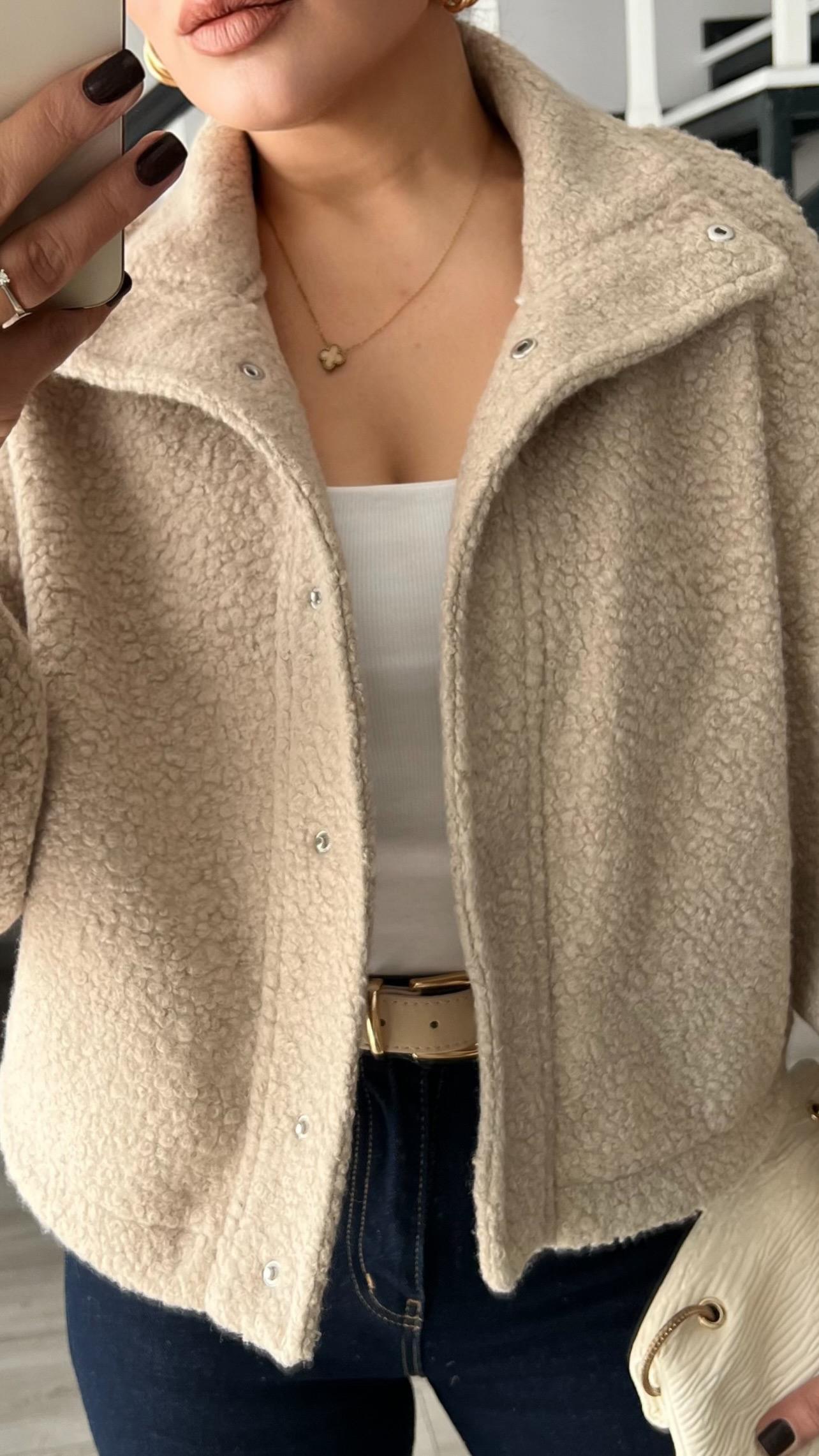 Stone Boucle Jacket