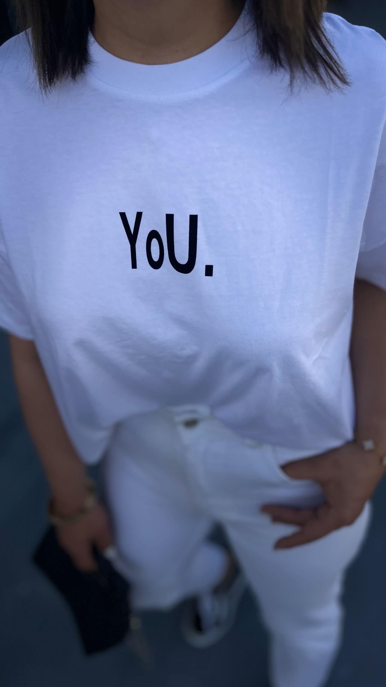 You Baskılı Tişört