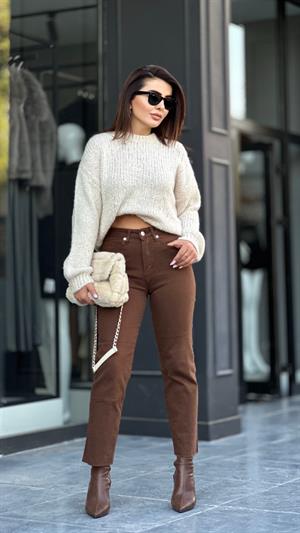 Kahve Boy Fit Jean 