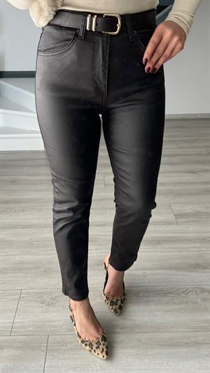 Acı Kahve Mum Kaplama Mom Fit Jean