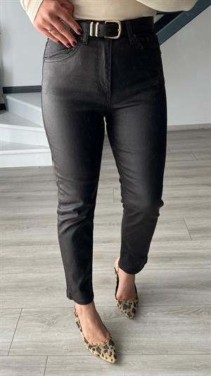 Acı Kahve Mum Kaplama Mom Fit Jean