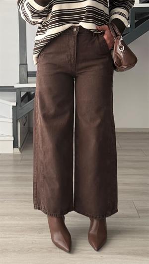 Acı Kahve Wide Leg Jean
