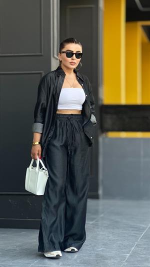 Anthracite Denim Tencel Set