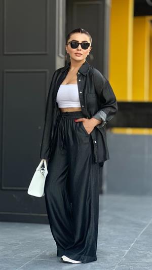 Anthracite Denim Tencel Set