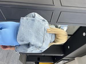 Basic Crop Denim Ceket