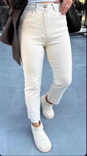Bej Boy Fit Jean 