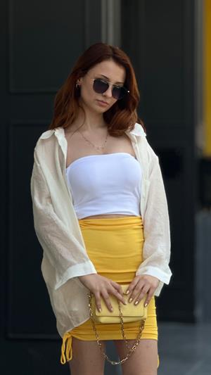 Beyaz Oversize Gömlek