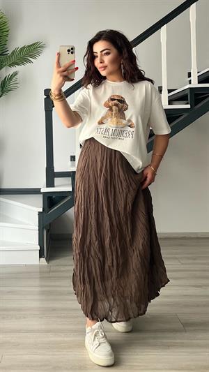 Beyaz Pemium Pasta&Dog  Tshirt