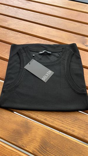 Crew Neck Knitted Tank Top