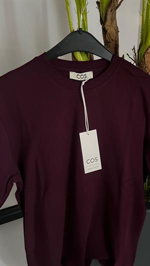 Bordo Orjinal Marka Basic Tişört