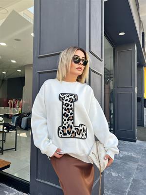 Off-white L Embroidered Sweatshirt