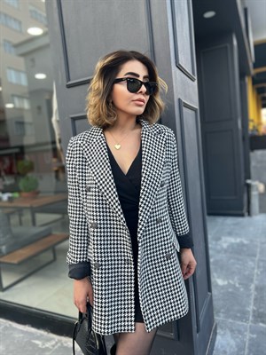 Kazayağı Blazer Ceket