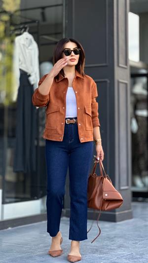 Koyu Lacivert Boy Fit Jean 