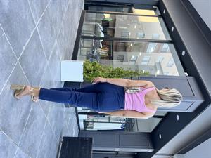 Lacivert Mom Jean