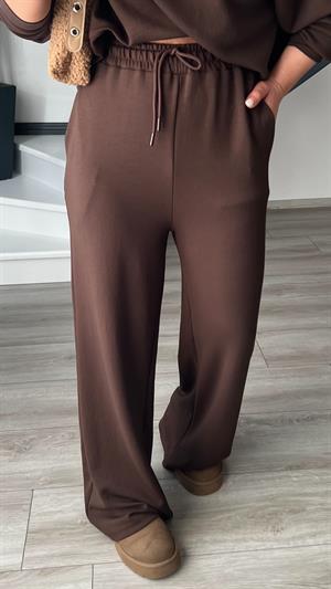 Orijinal Marka Acı Kahve Sweat - Pantolon Takım 
