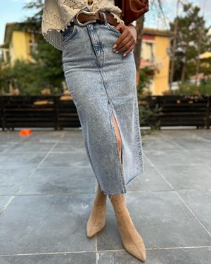 Orijinal Marka Denim Etek
