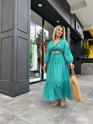 Original Brand Shirt and Skirt Set