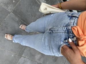 Paça Detaylı Vintage Slim Jean