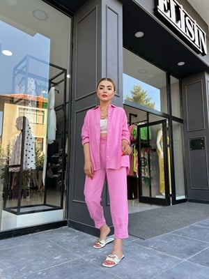 Pembe Keten Takım