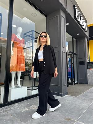 Siyah Keten Takım