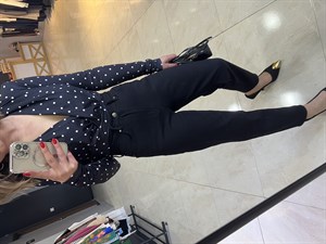 Siyah Mom Jean