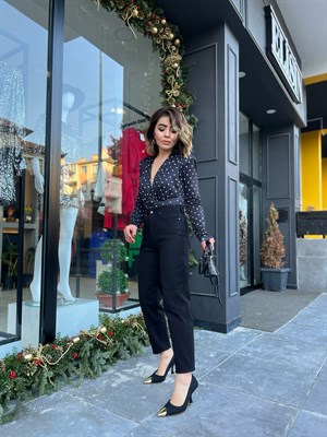 Siyah Mom Jean