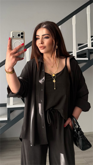 Black Premium Modal 3-Piece Set