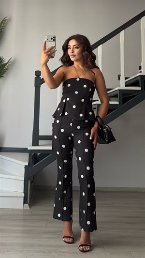 جمبسوت سترابلس أسود منقط
