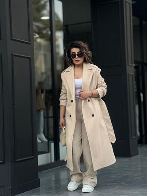 Taş Apoletli Premium Kaban