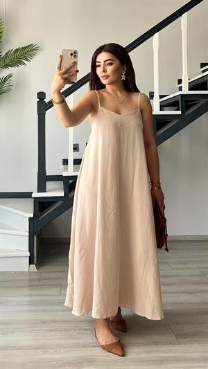 Taş Premium Askılı Elbise