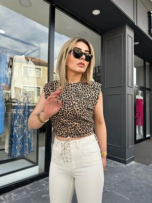 Vatkalı Leopar Tshirt