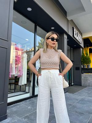 Mink Knit Crop