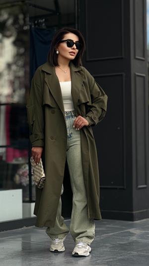 Wide Leg Yıkamalı Jean