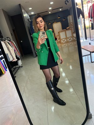 Yeşil Tüvit Ceket
