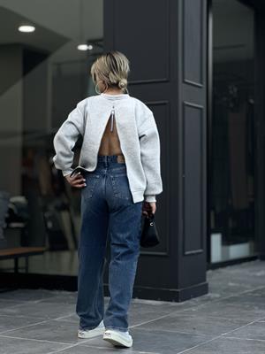 Yüksek Bel Vintage Slim Jean 