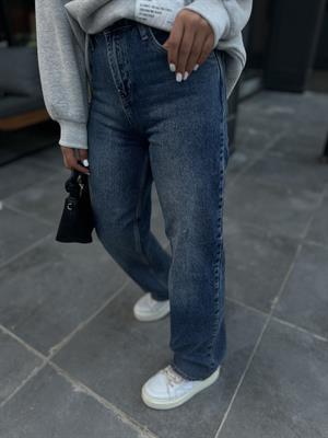 Yüksek Bel Vintage Slim Jean 