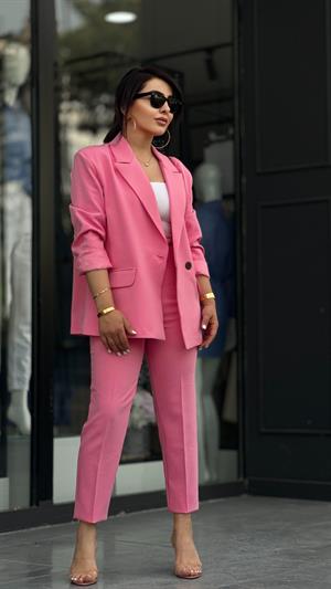 Zr Model Pembe Flatolu Pantolon