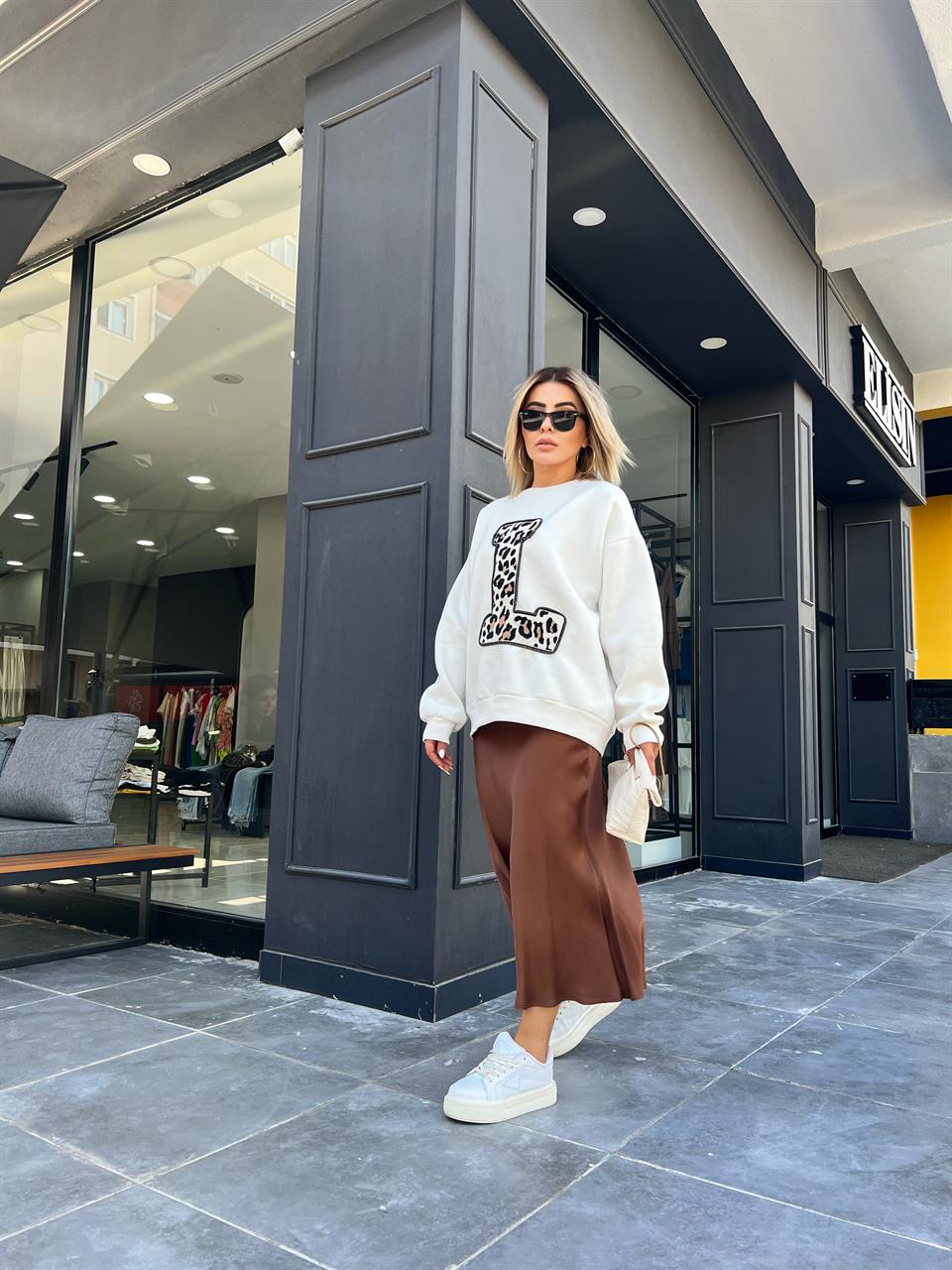 Kahve Saten Etek