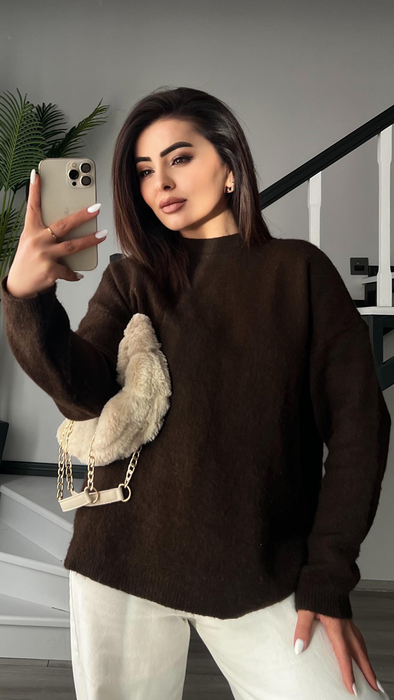 Orijinal Marka Acı Kahve Sakallı Kazak