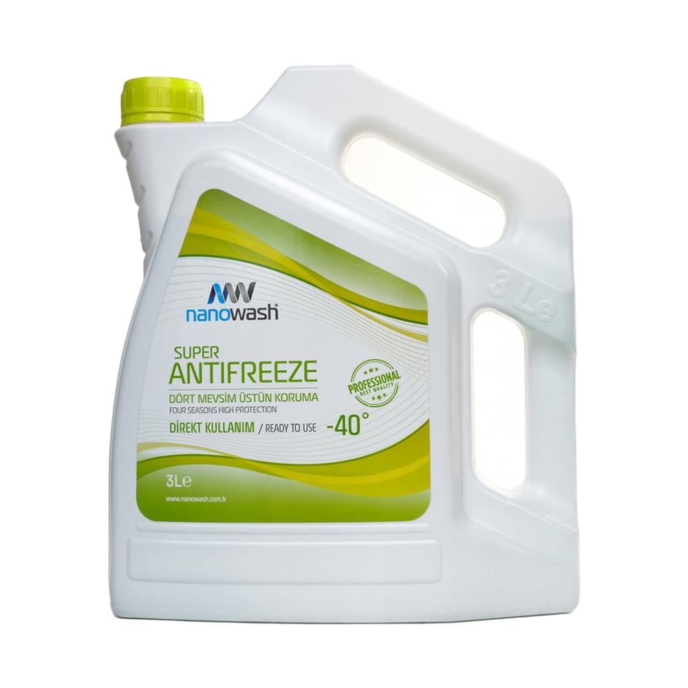 Nanowash Antifriz -40°c Direkt Kullanım 3 Lt