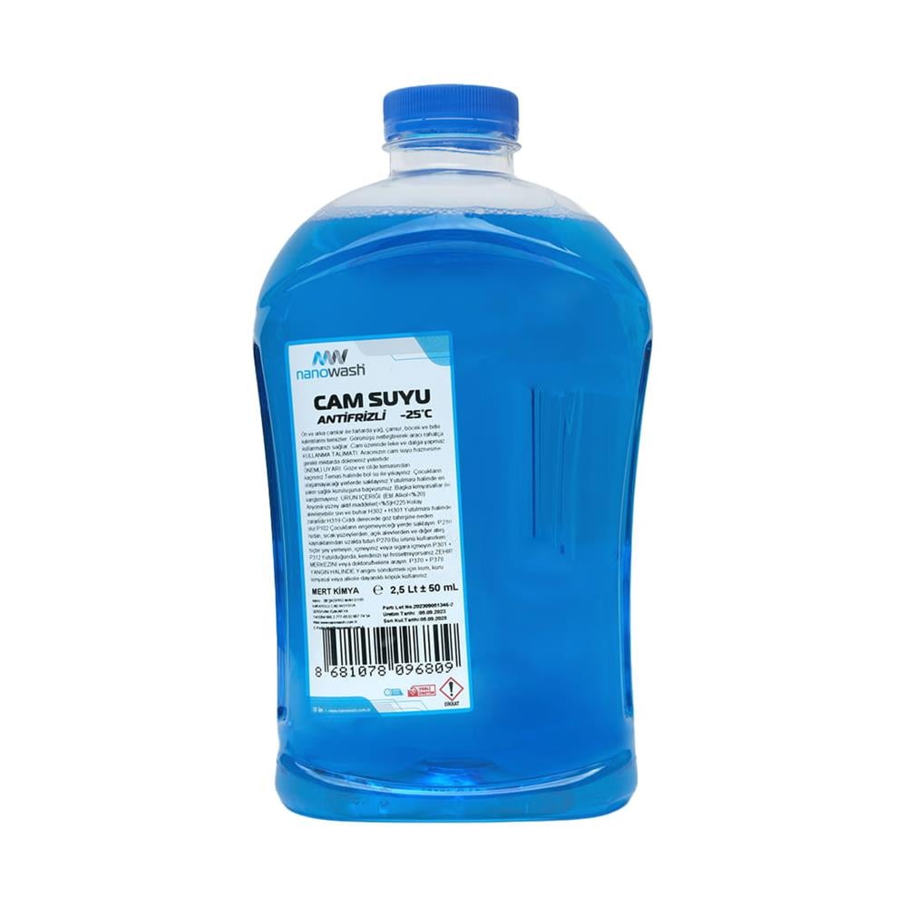 Nanowash Antifrizli Cam Suyu 2,5 Lt